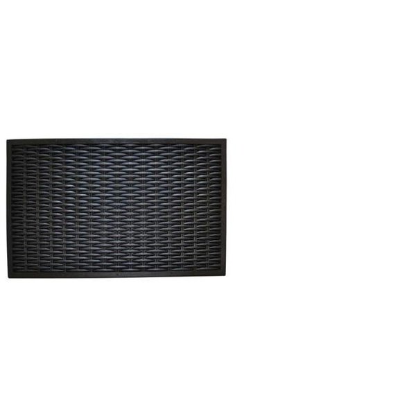 Imports Decor Inc Imports Decor 828RBM Rubber Woven Door Mat 828RBM